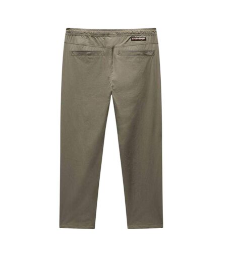 Mens Logo Tapered Trousers Tea Napapijri