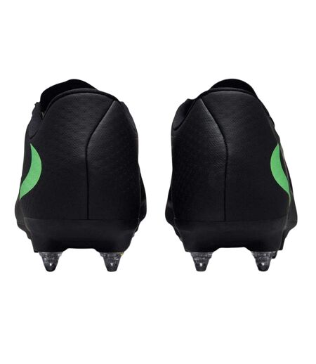 Mens Phantom 6 Low Academy Soft Ground Football Boots Black Green Nike