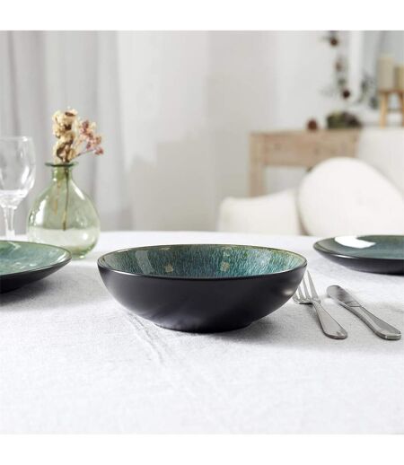 Lot de 6 Assiettes à Soupe Elia 18cm Vert