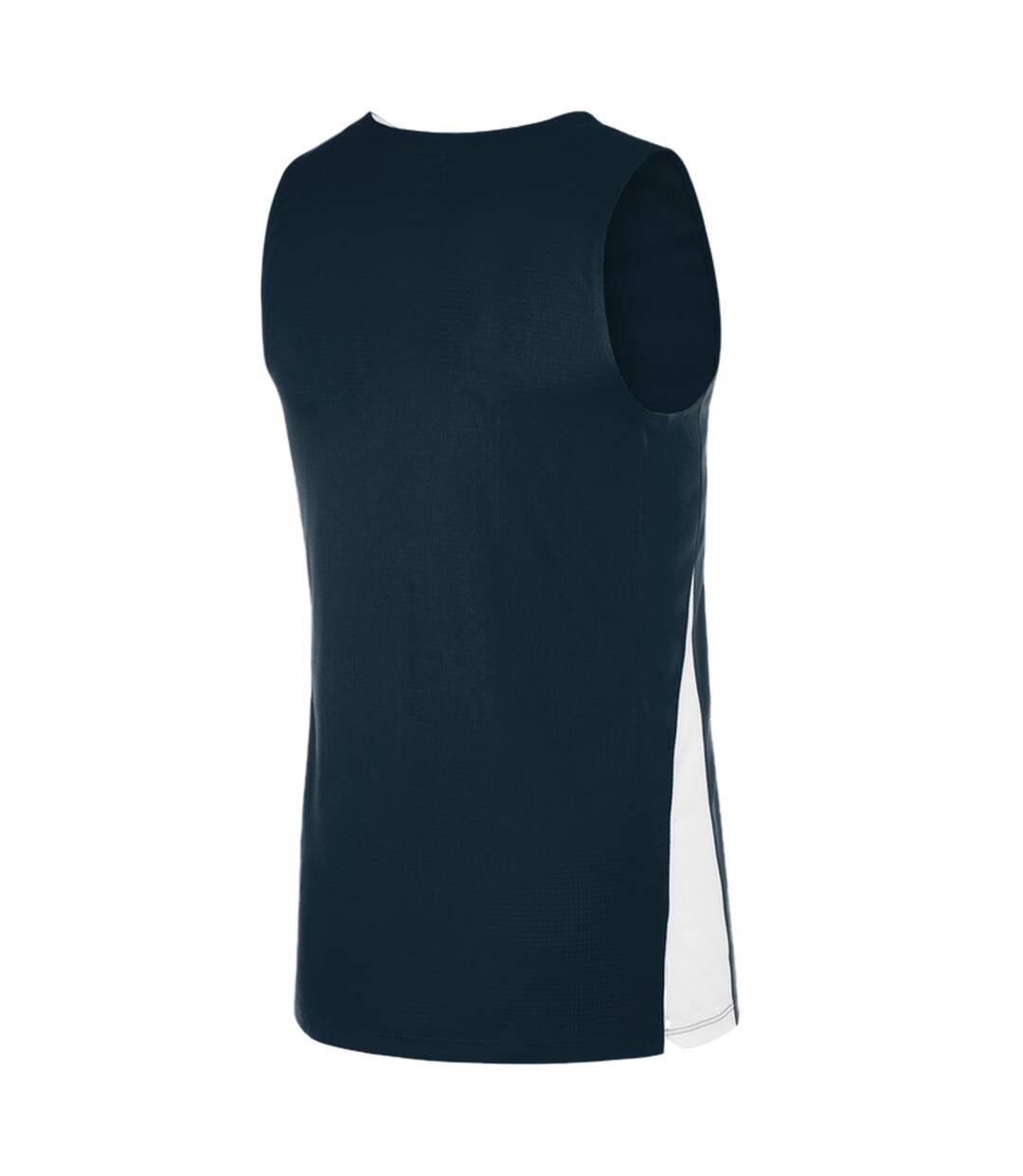 Mens Team V Neck Basketball Jersey Obsidian Blue White Nike-2