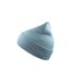 Atlantis Wind Double Skin Beanie With Turn Up (Light Blue) - UTAB228