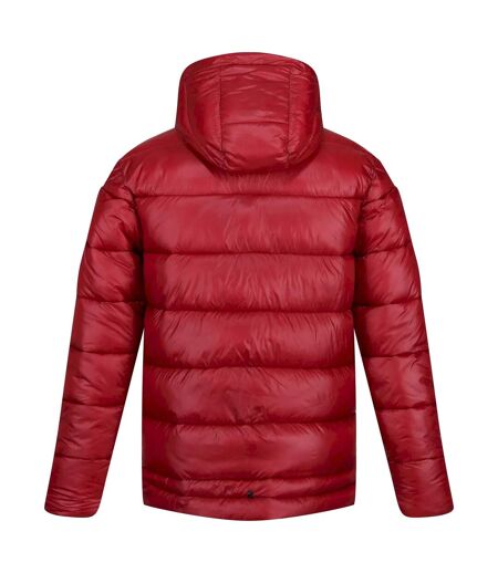 Mens Toploft Ii Hooded Padded Jacket Dark Red Regatta