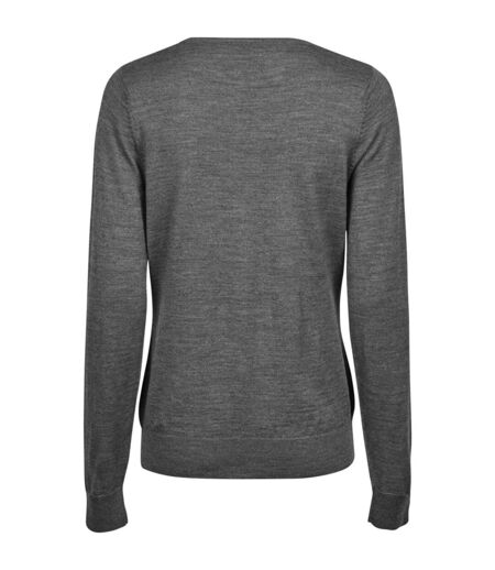 Tee Jays Womens/Ladies Crew Neck Sweatshirt (Grey Melange) - UTBC5105