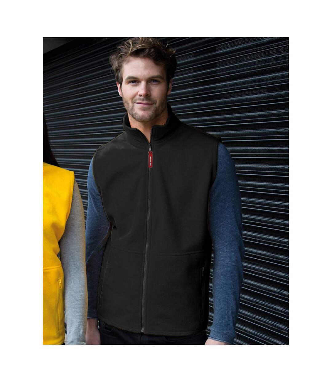 Result Mens Active Anti Pilling Fleece Bodywarmer Jacket (Black) - UTBC923