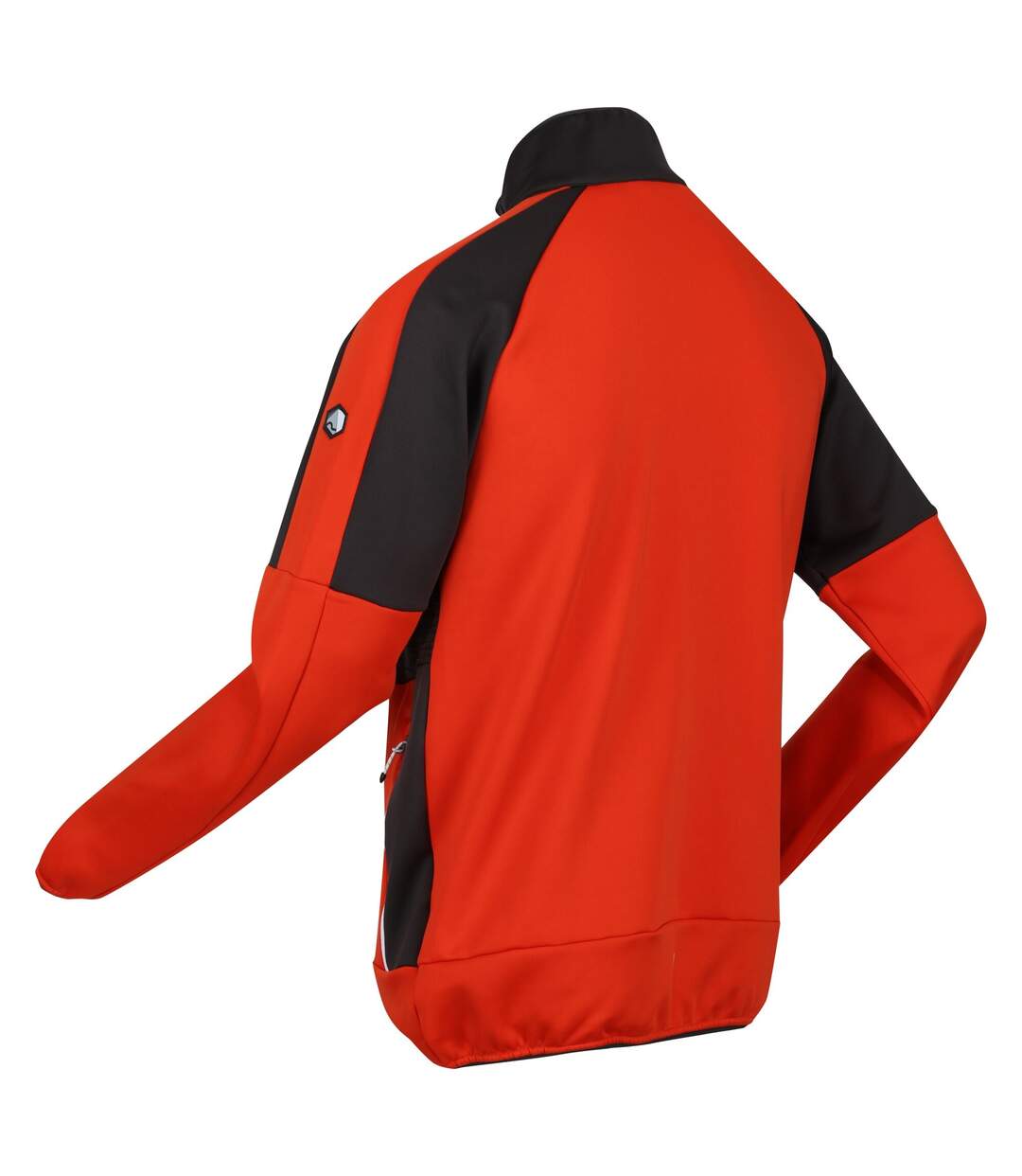 Veste softshell yare homme rouge orangé / cendre Regatta-4