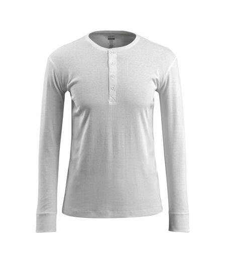 Womens/ladies Crossover Long-sleeved T-shirt White Mascot