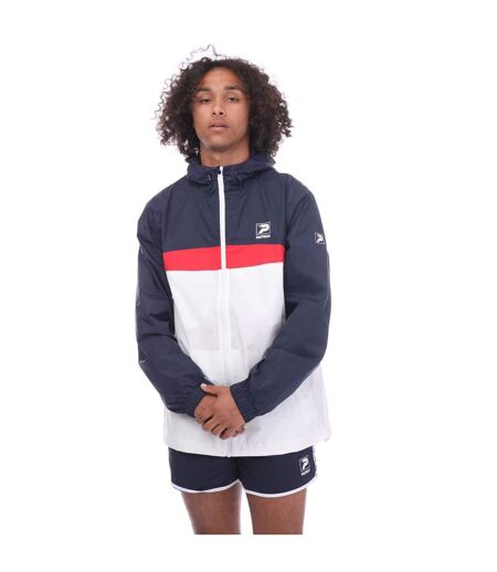 Coupe-vent cagoule homme bleu marine Patrick