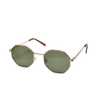Lunettes De Soleil Toronto Adulte Taille Unique Vert Bouteille Doré Urban Classics