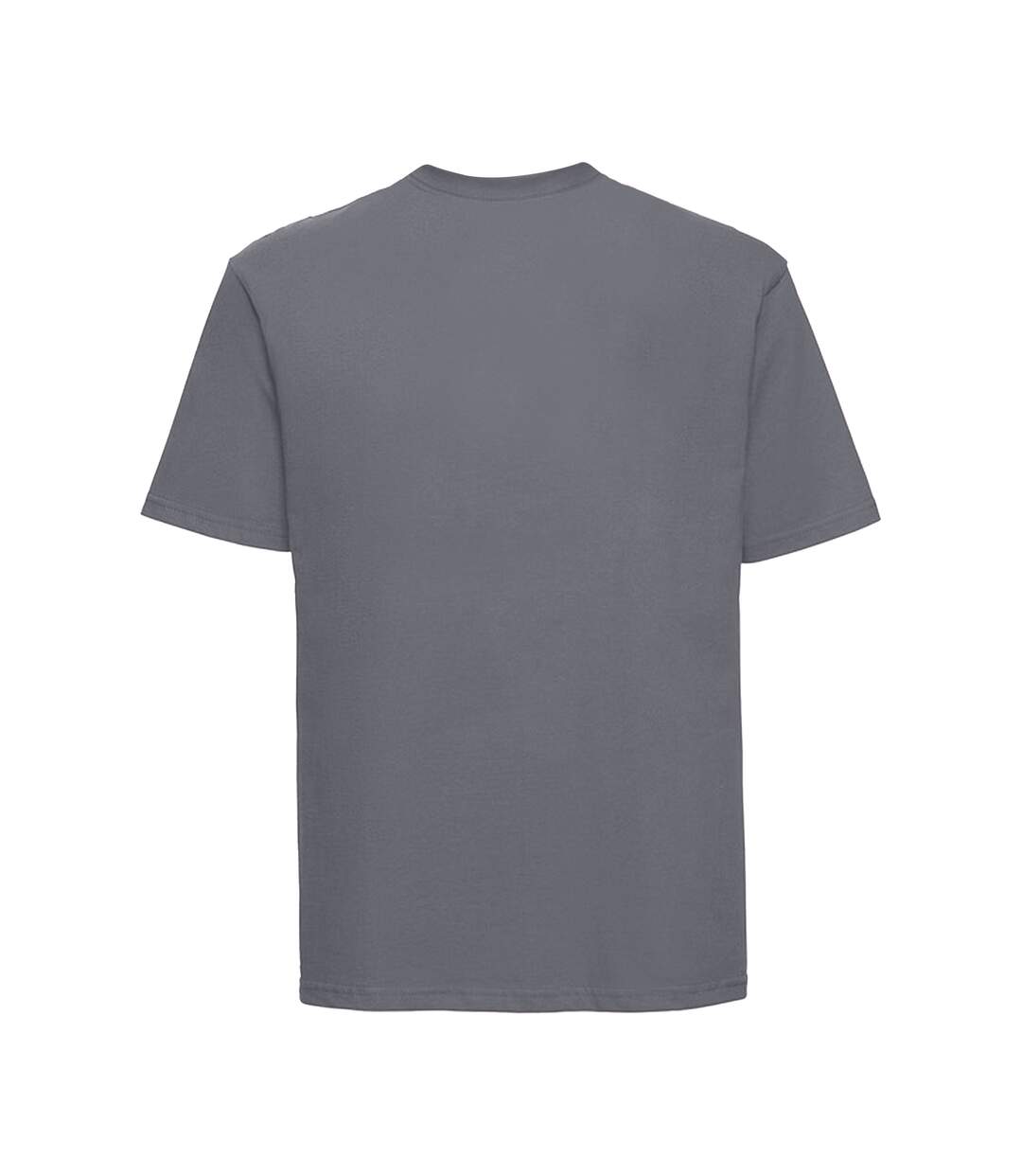 Mens Classic Ringspun Cotton T-shirt Convoy Grey Russell-2