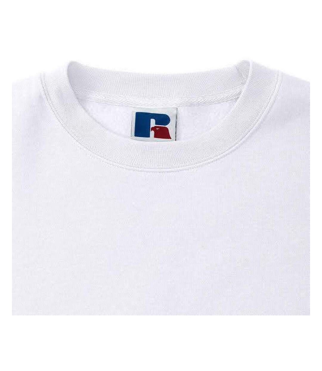 Sweat-shirt Authentique Pour Hommes Coupe Plus Fine Blanc Russell-3