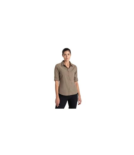 Chemisier Manches Longues Kiwi Femme Beige Craghoppers