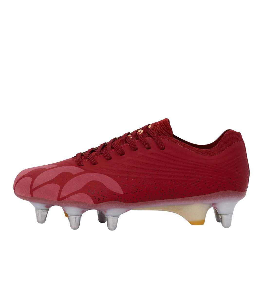 Unisex Adult Groundbreak Elite Stamped Soft Ground Rugby Boots Red Dahlia Canterbury-2