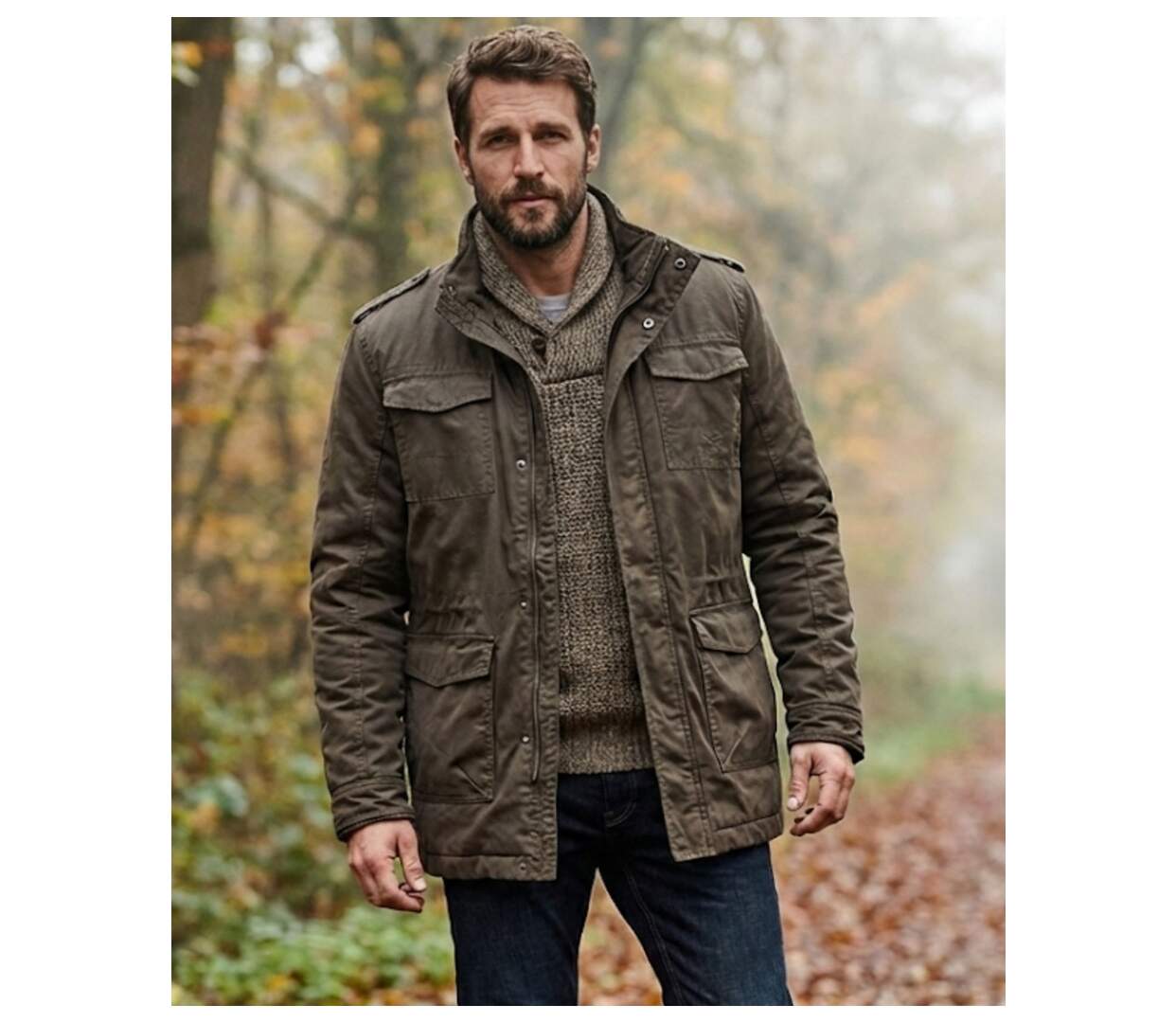 Parka en coton enduit NELSON1T-3