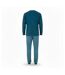 OZABI Pyjama Homme Doublé Polaire Écusson Brodé-3