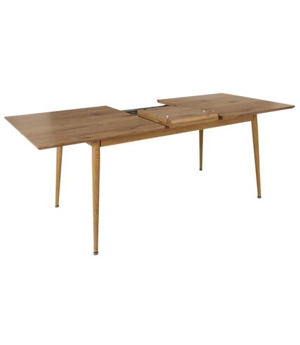 Table extensible pour 6 à 8 personnes en bois Gaspard - Marron