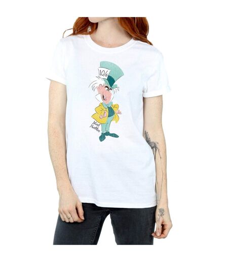 Disney - T-shirt ALICE IN WONDERLAND MAD HATTER CLASSIC - Femme (Blanc) - UTBI8414