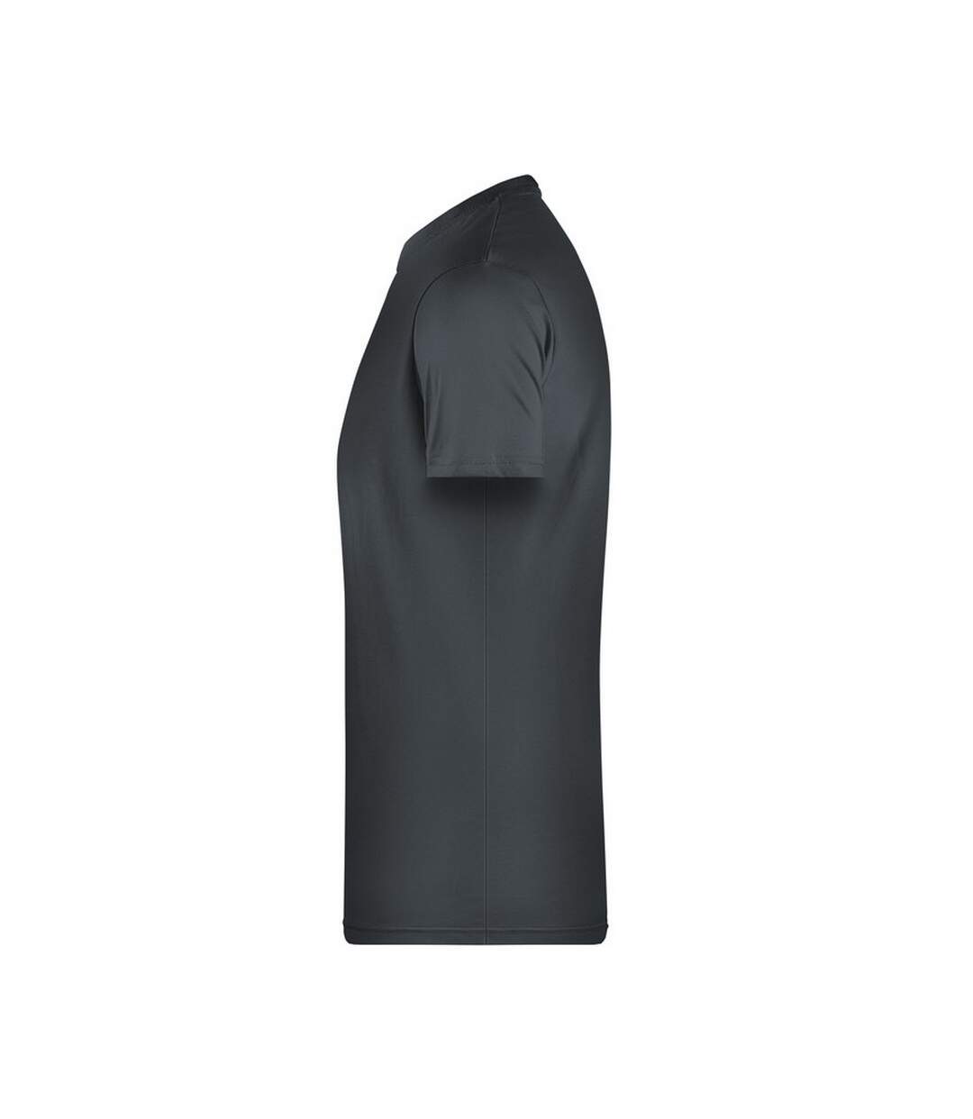 T-shirt Basic Homme Noir James And Nicholson-4