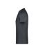 T-shirt Basic Homme Noir James And Nicholson-4