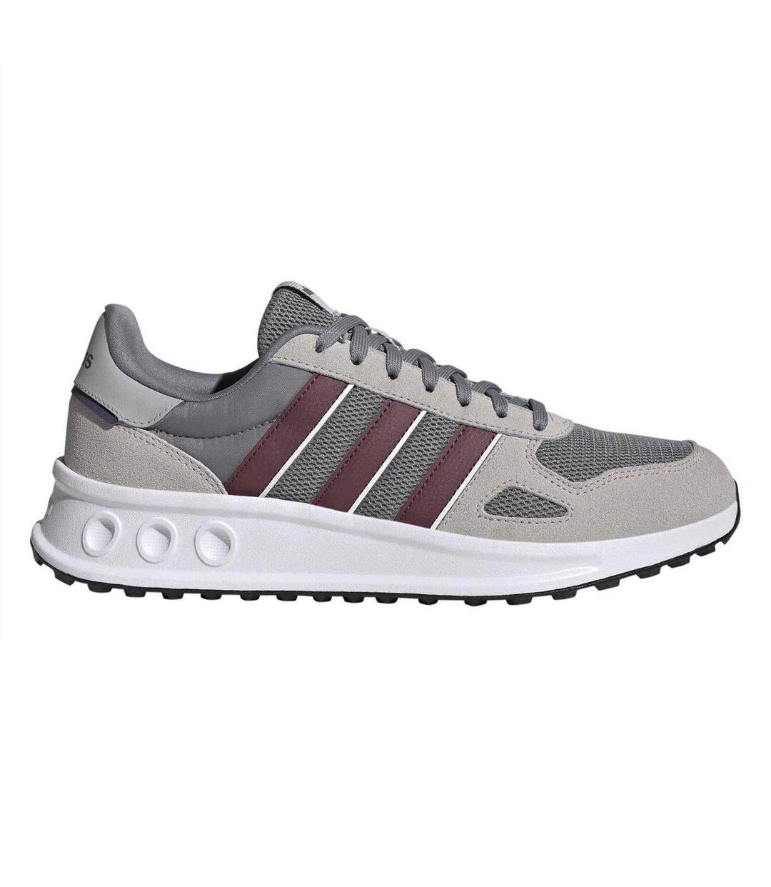 Baskets Motif/style 3 Rayures Run Homme Gris Adidas-1