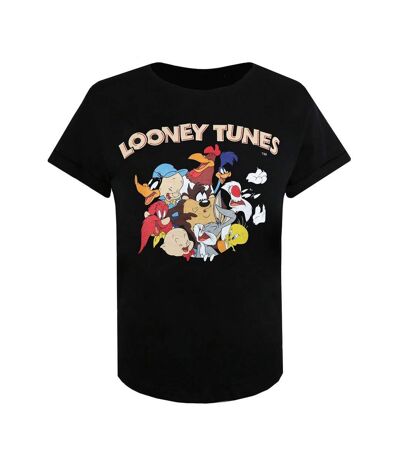 Looney Tunes - T-shirt GANG - Femme (Noir) - UTTV333