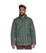 Mens diamond quilt jacket khaki green Raging Bull