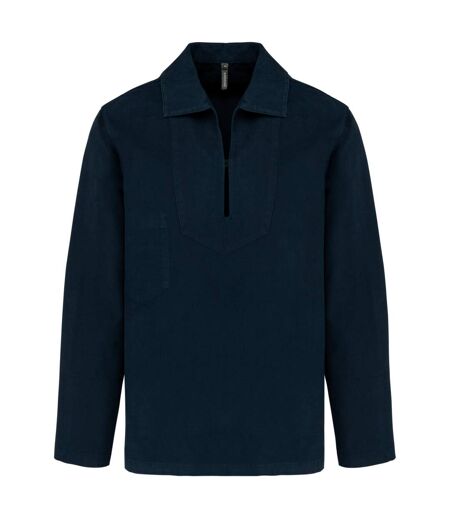 Vareuse en coton pour homme - K561 - bleu marine