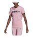 T-shirt Style Logo Essentials Femme Rose Adidas-1