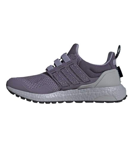 Baskets Ultraboost Femme Violet Argenté Adidas