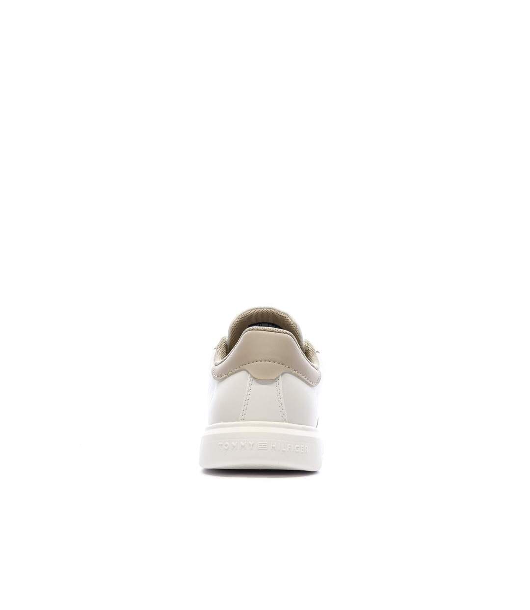 Baskets blanches femme tommy hilfiger icon court light-3