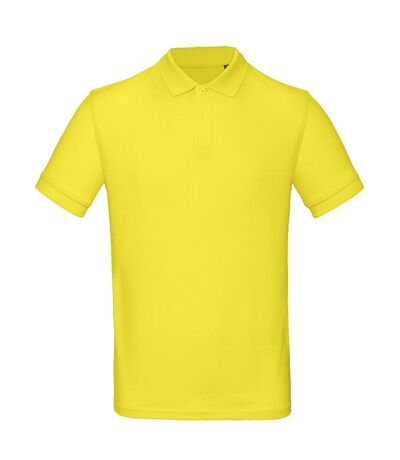 Collection mens inspire polo shirt solar yellow B&C