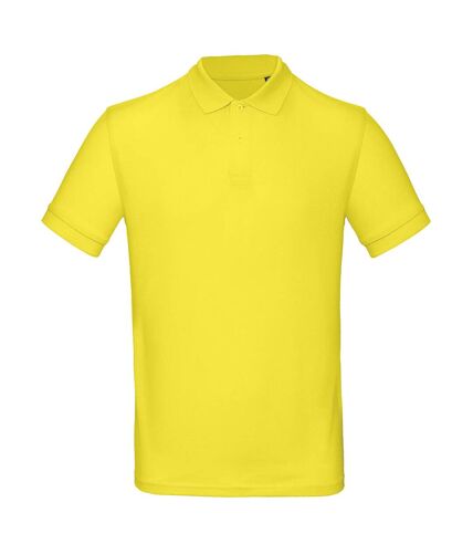 Collection mens inspire polo shirt solar yellow B&C