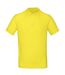 Collection mens inspire polo shirt solar yellow B&C