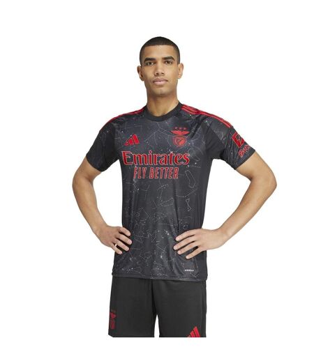 Maillot Extérieur Motif/style Sl Benfica 2024/2025 Homme Noir Adidas