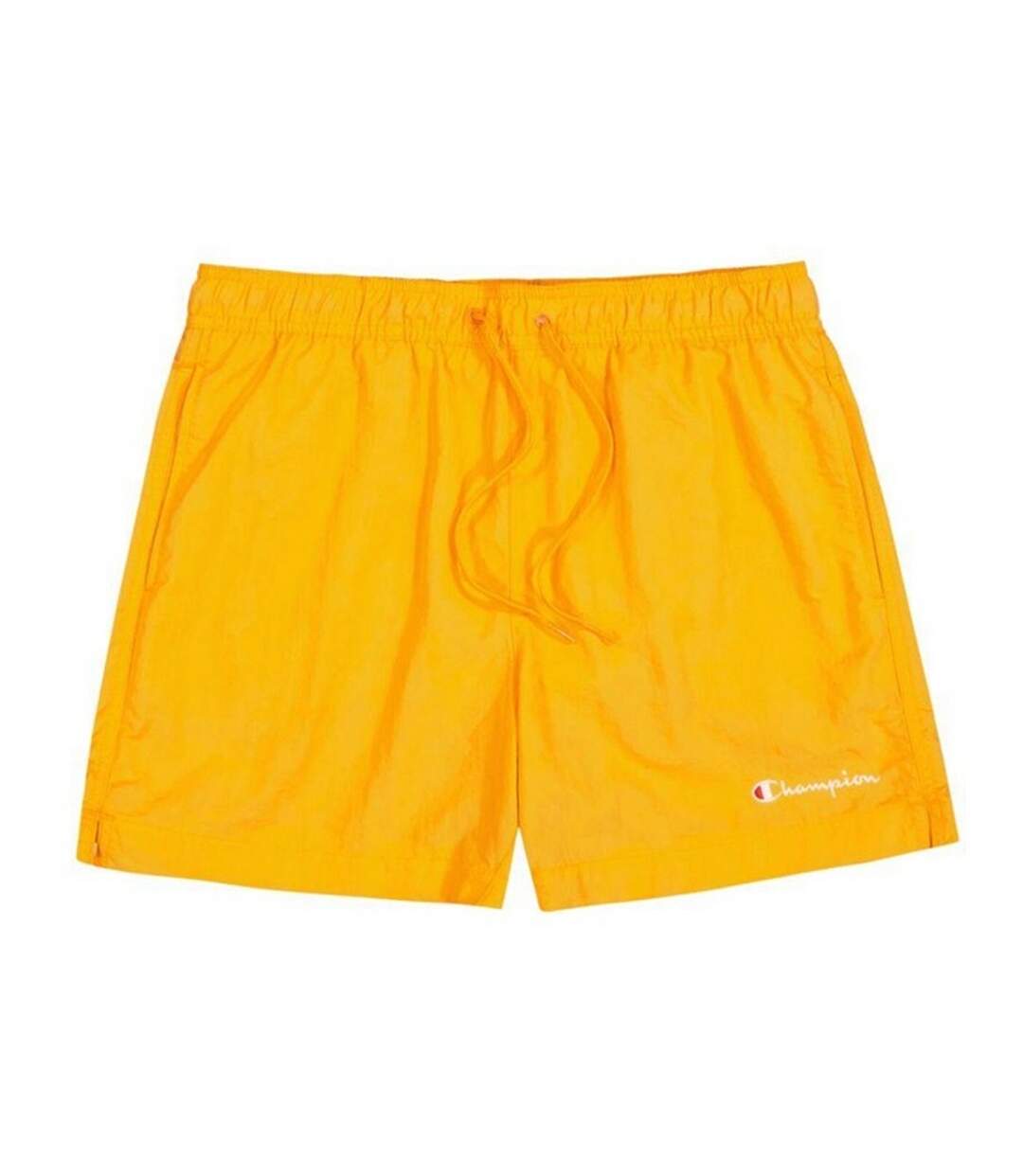 Short De Bain Motif/style Logo Brodé Homme Orange Champion-2
