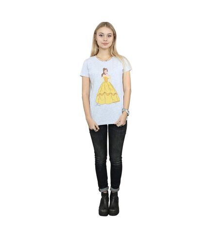 Disney Princess - T-shirt CLASSIC BELLE - Femme (Gris chiné) - UTBI36767