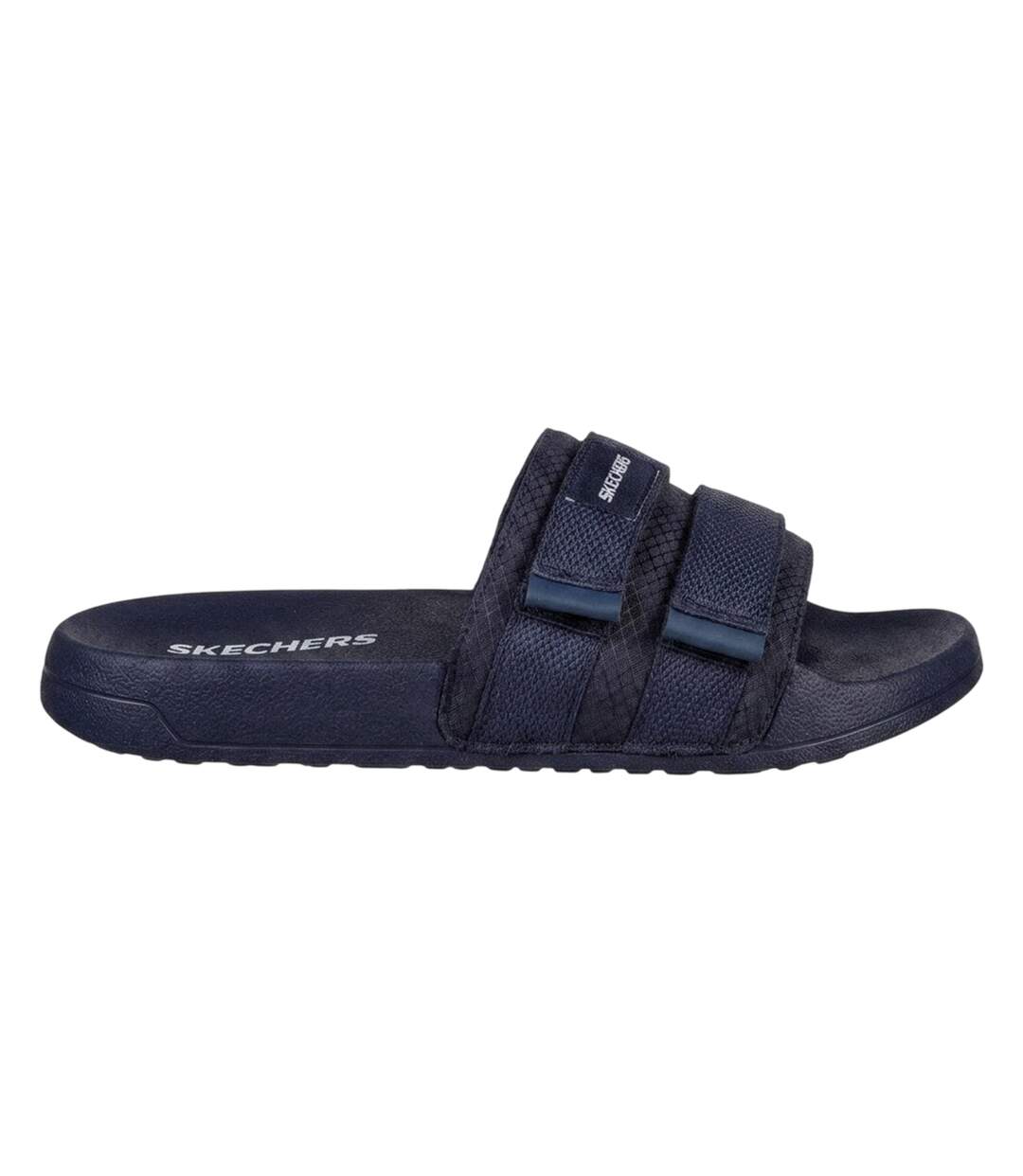 Claquettes Sidelines Homme Bleu Marine Skechers-2