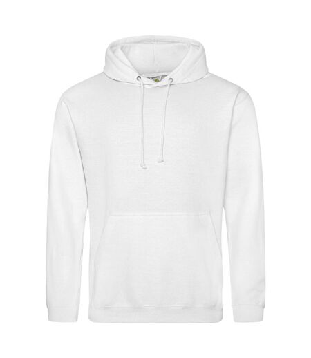 Sweat À Capuche College Adulte Blanc Awdis