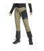 Womens/ladies Xperior Fast Contrast Panel Ski Trousers Olive Strata Adidas-1