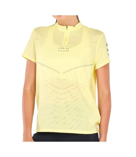 T-shirt Jaune Femme Nike Dfadv - L