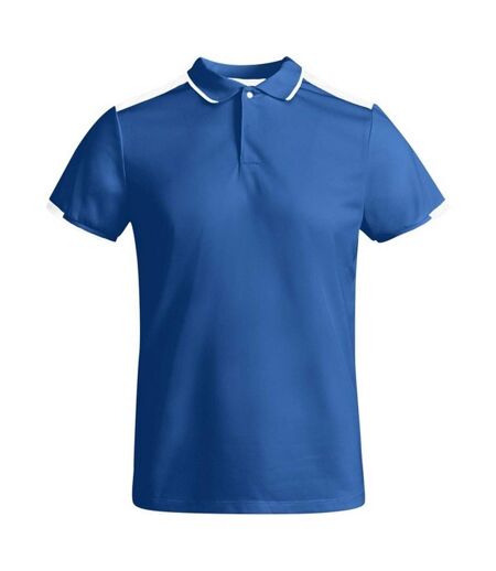 Polo tamil homme bleu roi / blanc Roly