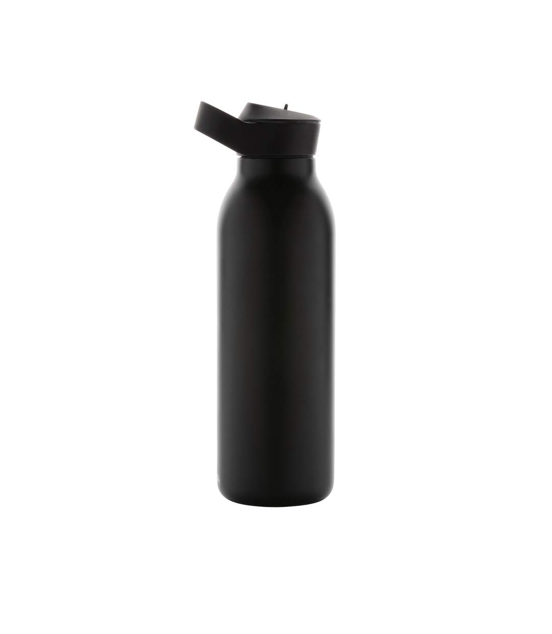 Ara flip top recycled stainless steel 500ml water bottle one size black Avira-2