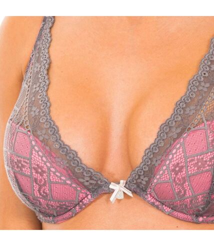 Bra with cups and underwire 1387903208 woman