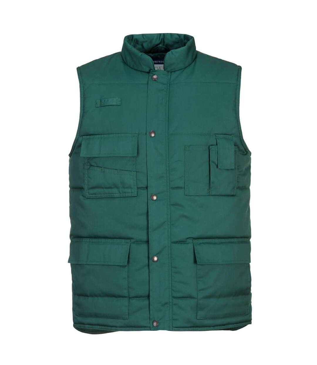 Veste sans manches shetland homme vert bouteille Portwest-1