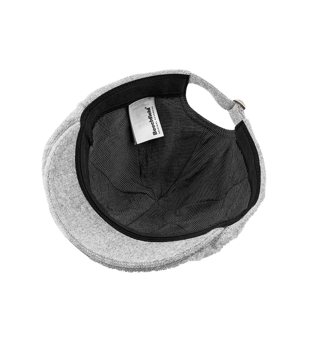 Casquette Plate Ivy Adulte Gris Clair Beechfield-3