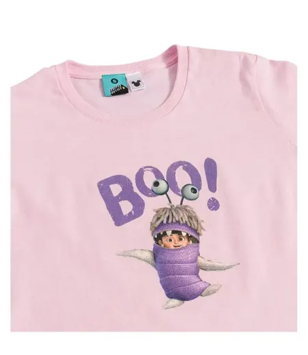 Womens/ladies Boo T-shirt Pink Monsters Inc