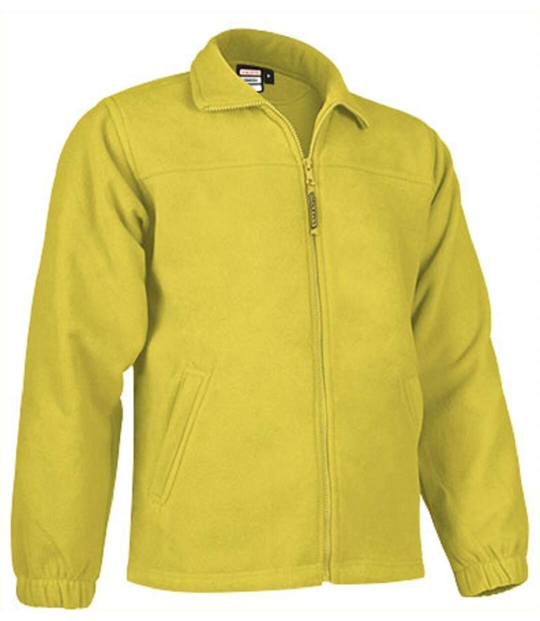 Veste polaire zippée - Homme - REF DAKOTA - jaune citron