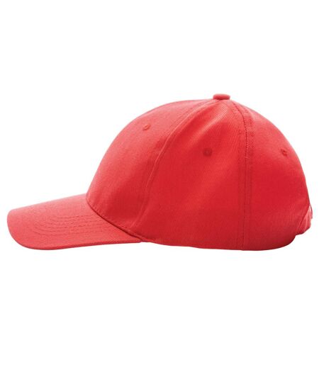 Impact 6 Panel Recycled Cotton Aware Cap Red XD Collection