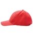 Impact 6 Panel Recycled Cotton Aware Cap Red XD Collection-2