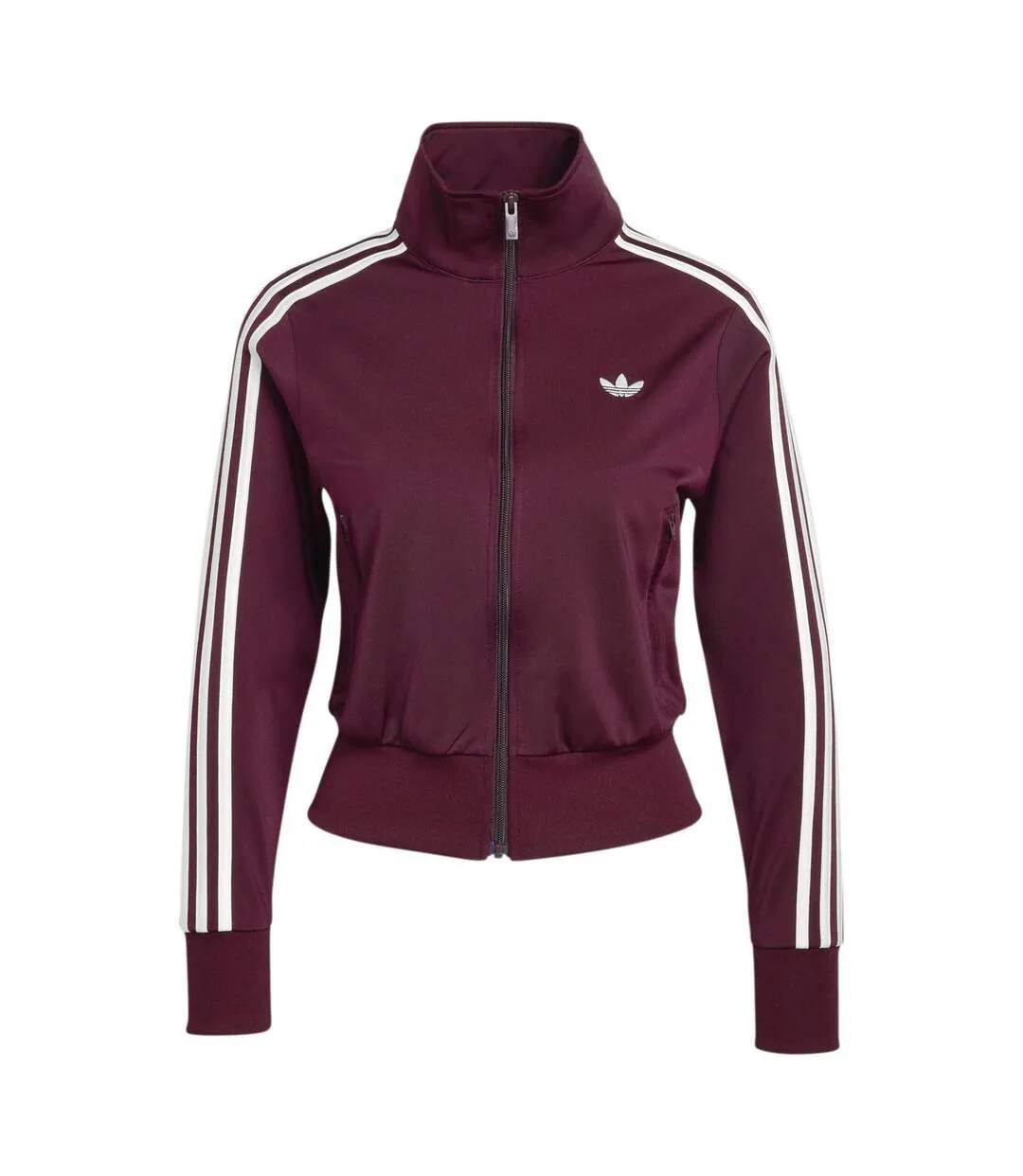Haut De Survêtement Motif/style 3 Rayures Firebird Femme Bordeaux Foncé Adidas-2