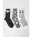 Chaussettes assorties, thème panda-2